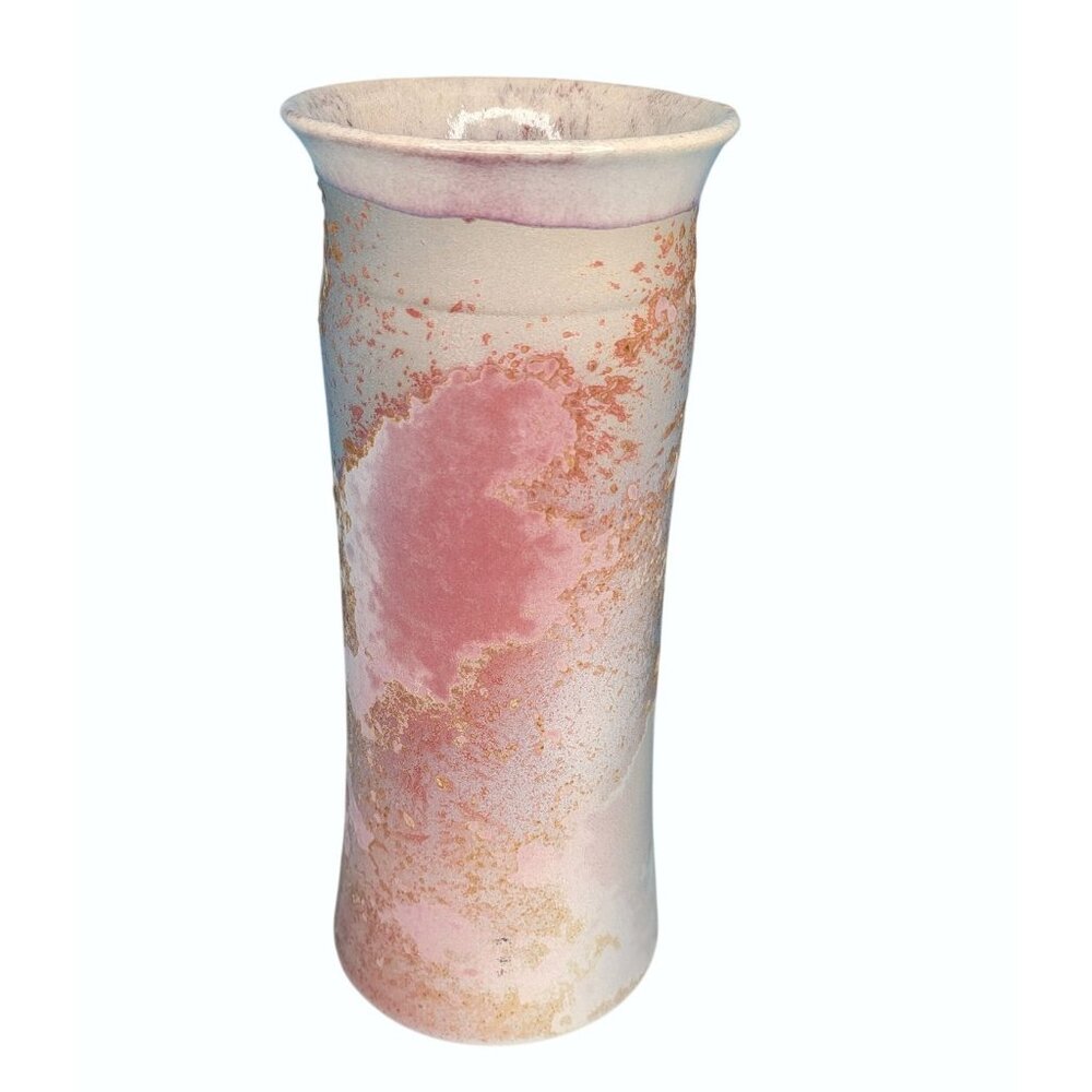 Tony Evans Raku Pottery Vase Ancient Sands